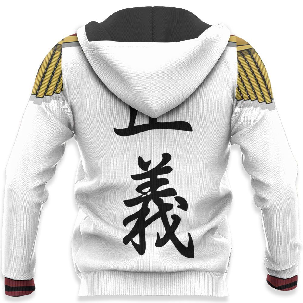  One Piece Hoodie One Piece Monkey D. Garp Costume Hoodie  