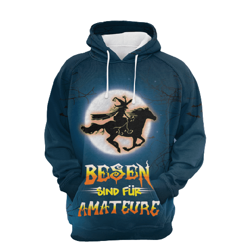 Gifury Halloween Hoodie Halloween Apparel Witch Hoodie Besen Sind Fur Amateur Broomstick Is For Amateur Horse Hoodie 2023