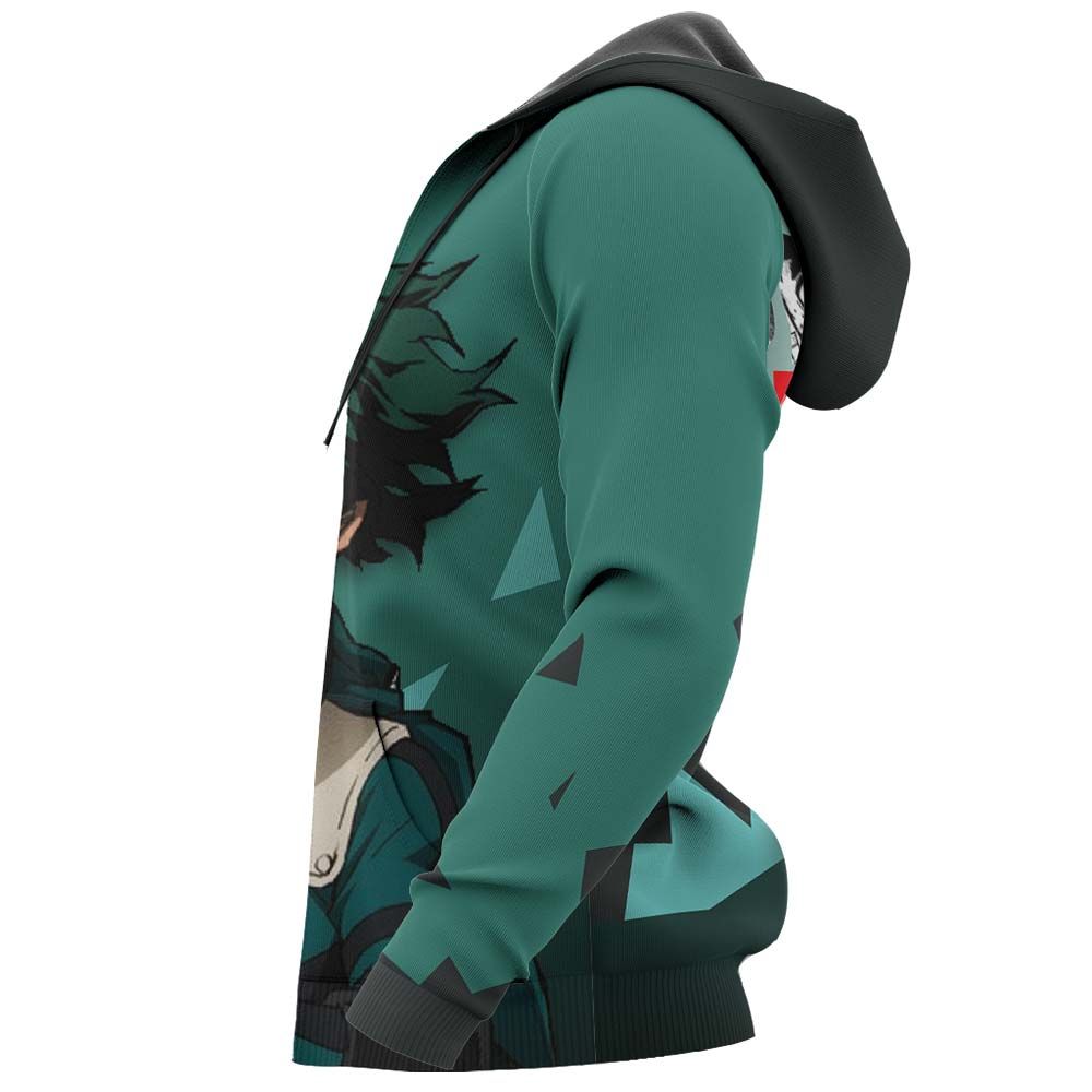  My Hero Academia Hoodie Izuku Midoriya One For All Hoodie  