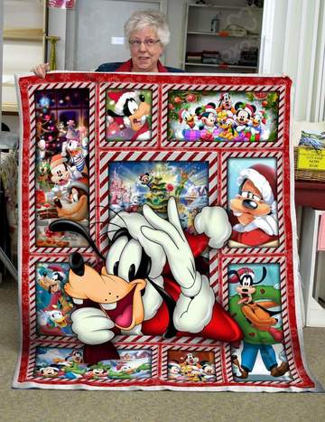  DN Christmas Blanket Goofy Christmas 3d Blanket