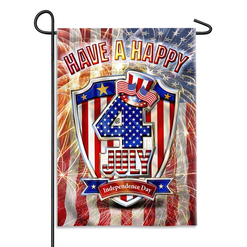 4th Of July Flags Have A Happy Independence Day Garden Flag Fourth Of July Flag