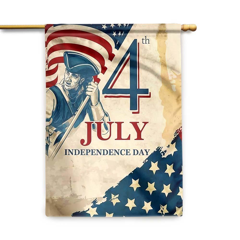 4th Of July Flags Patriotic Celebration Independence Day Flag Fourth Of July Gift