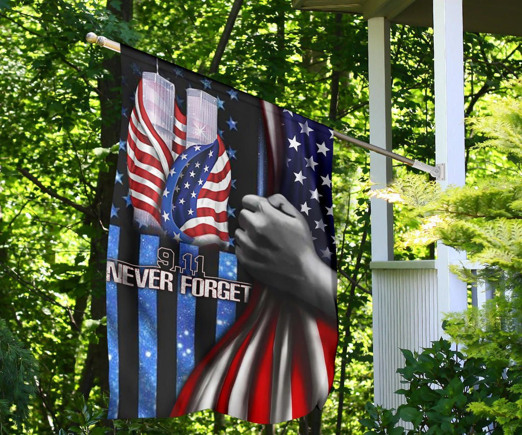 Gifury Patriot Day House Flag September 11th Flags 9.11 Never Forget American Flag Memorial Patriot Day Garden Flag Patriot Day Flags 2022