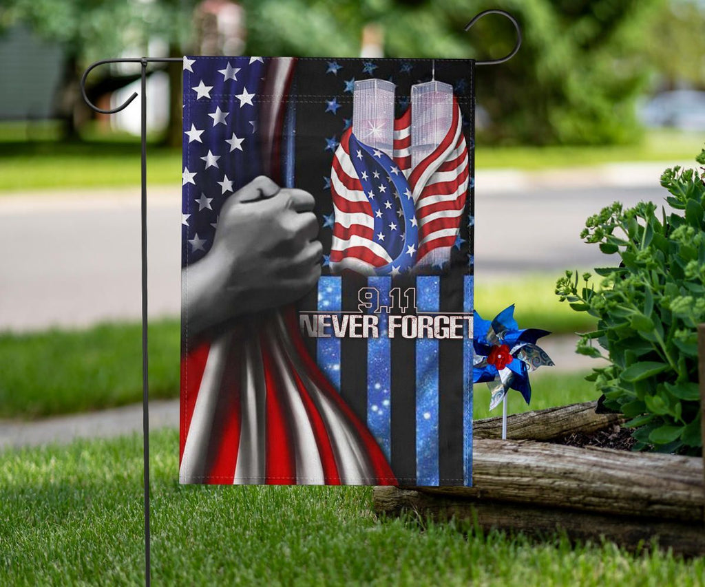 Gifury Patriot Day House Flag September 11th Flags 9.11 Never Forget American Flag Memorial Patriot Day Garden Flag Patriot Day Flags 2022