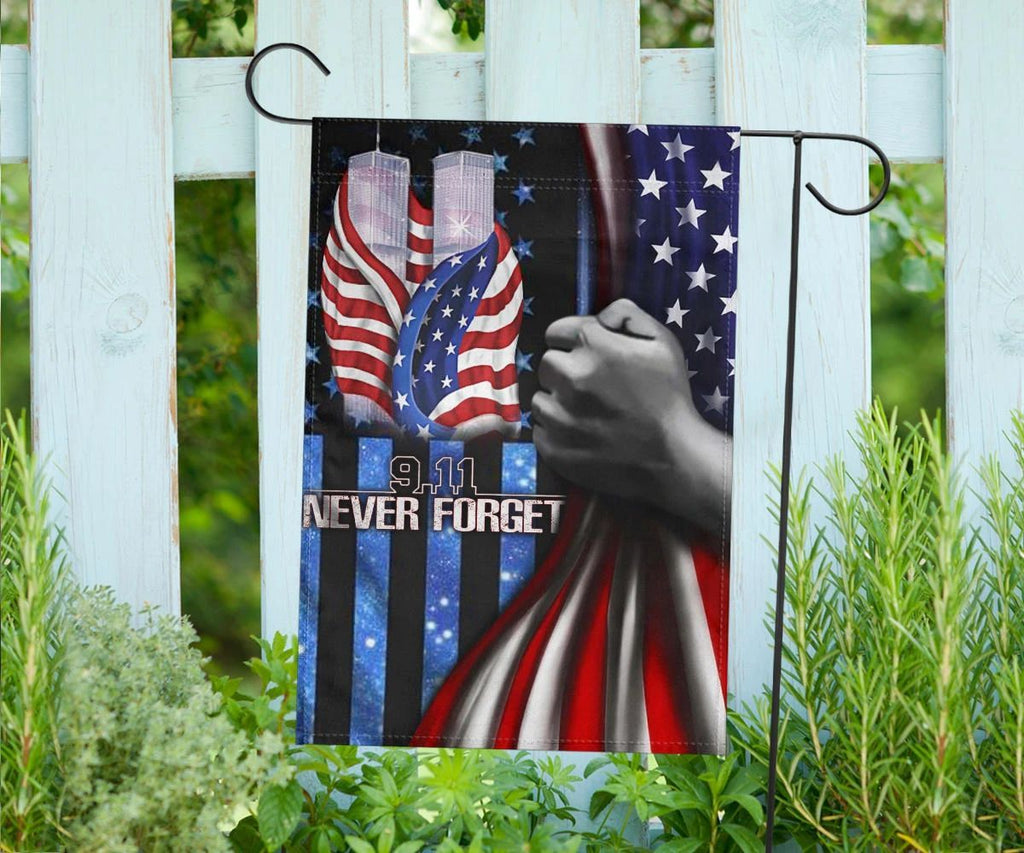 Gifury Patriot Day House Flag September 11th Flags 9.11 Never Forget American Flag Memorial Patriot Day Garden Flag Patriot Day Flags 2022