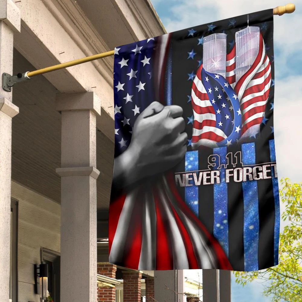 Gifury Patriot Day House Flag September 11th Flags 9.11 Never Forget American Flag Memorial Patriot Day Garden Flag Patriot Day Flags 2022