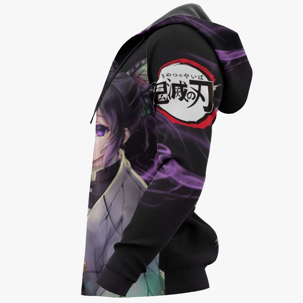  Demon Slayer Hoodie Shinobu Kocho Black Hoodie