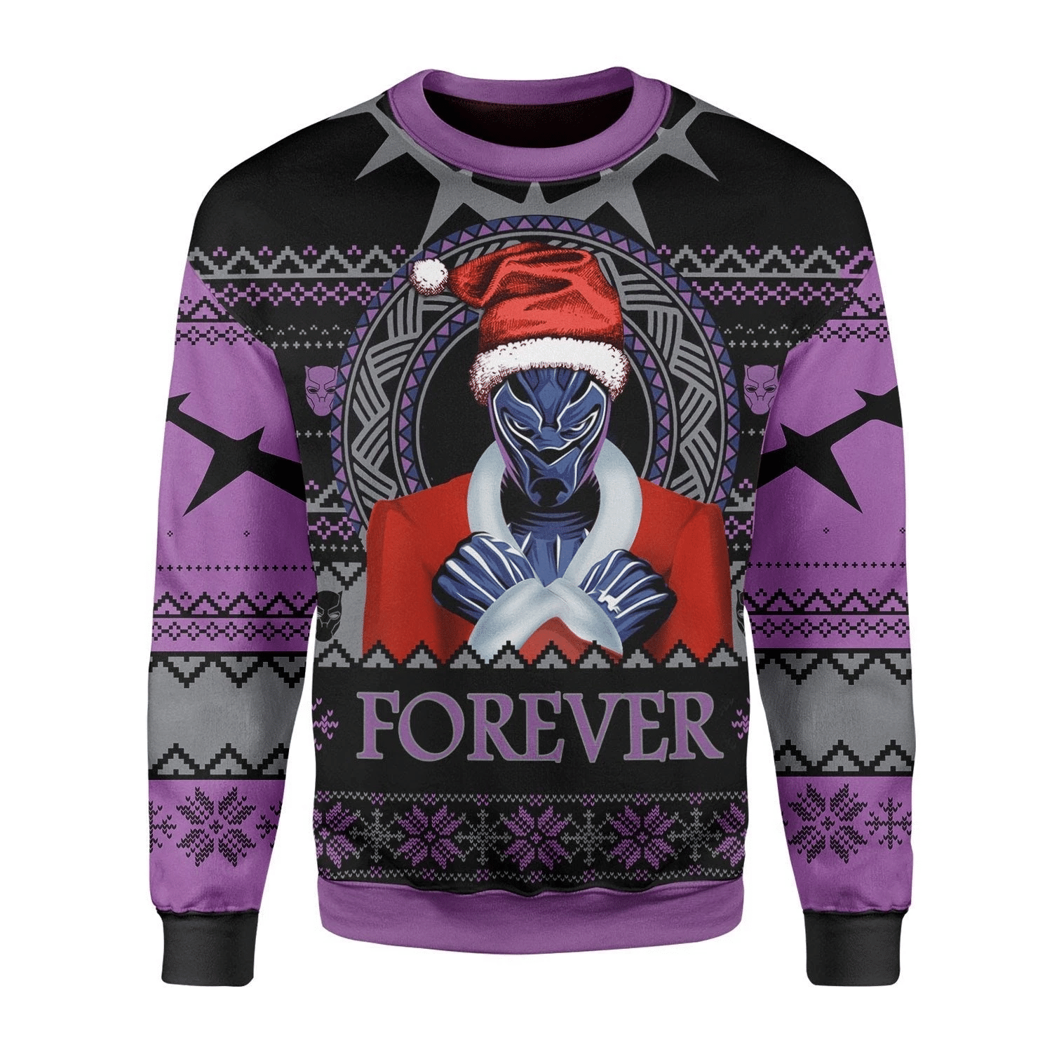Black panther christmas jumper deals