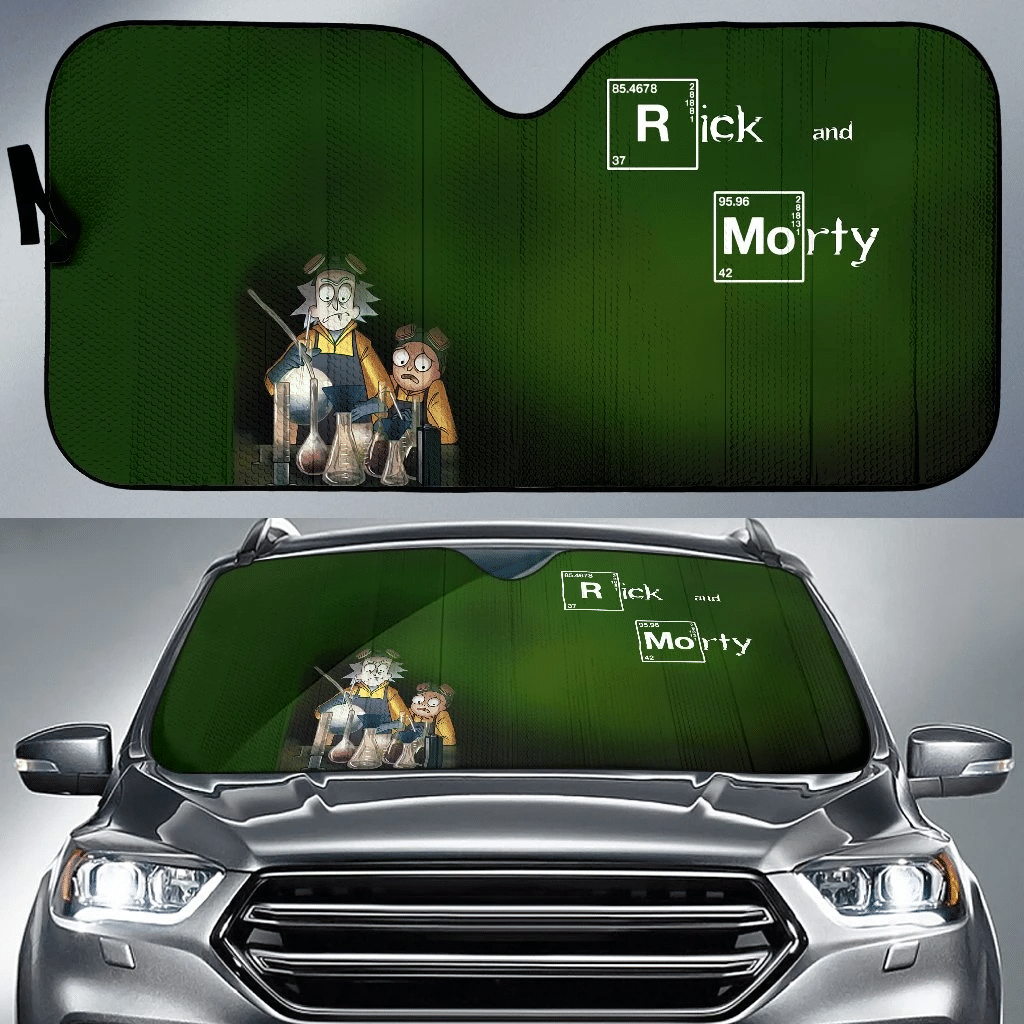 Rick And Morty Windshield Shade Rick Periodic Table Of Elements Chemistry Car Sun Shade Rick And Morty Car Sun Shade