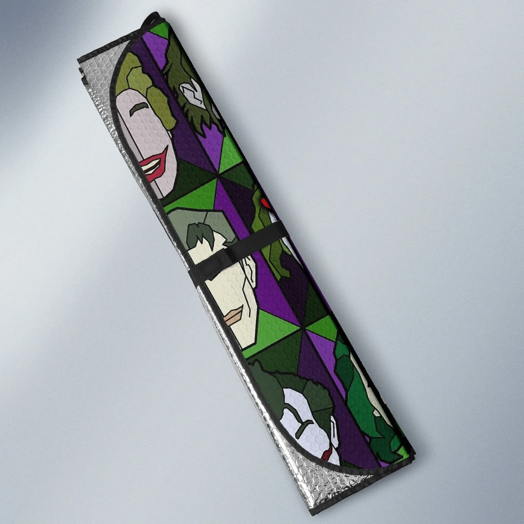 Rick And Morty Windshield Shade The Ricker Rick Cosplay Joker Car Sun Shade Rick And Morty Car Sun Shade