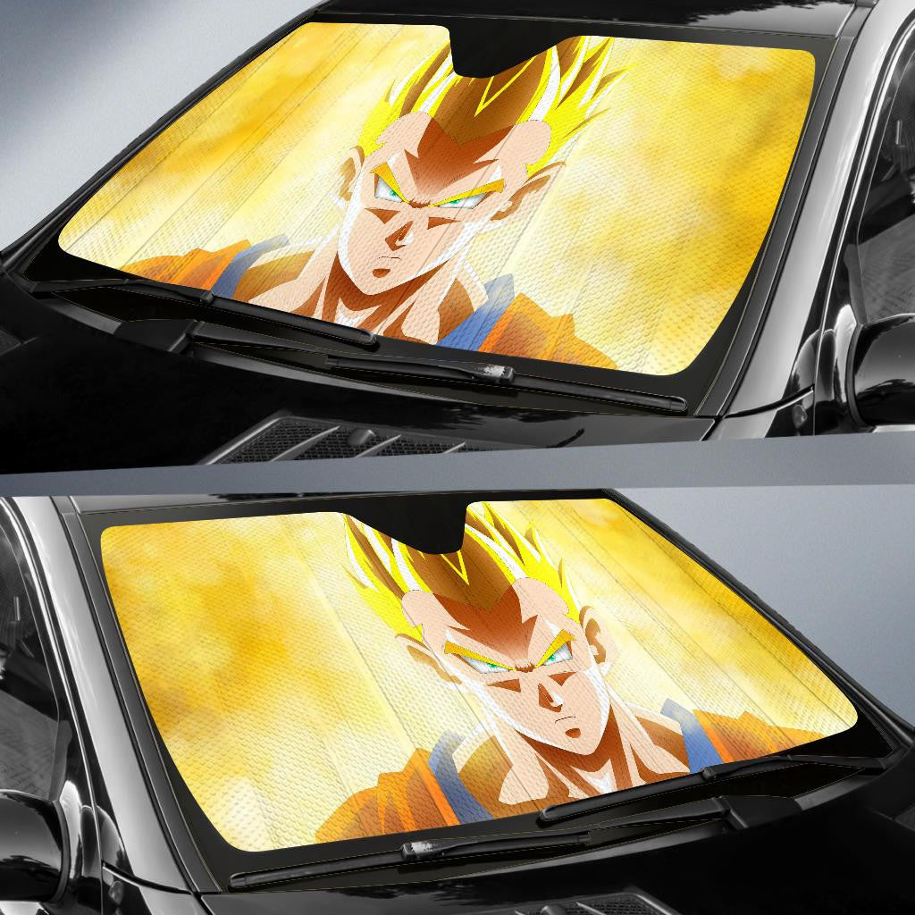 Dragon Ball Windshield Shade Super Saiyan Son Gohan Dragon Ball Car Sun Shade Dragon Ball Car Sun Shade