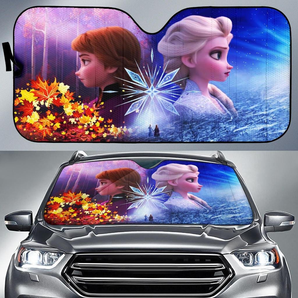  DN Frozen Windshield Shade DN Frozen Anna Elsa Car Sun Shade DN Frozen Car Sun Shade