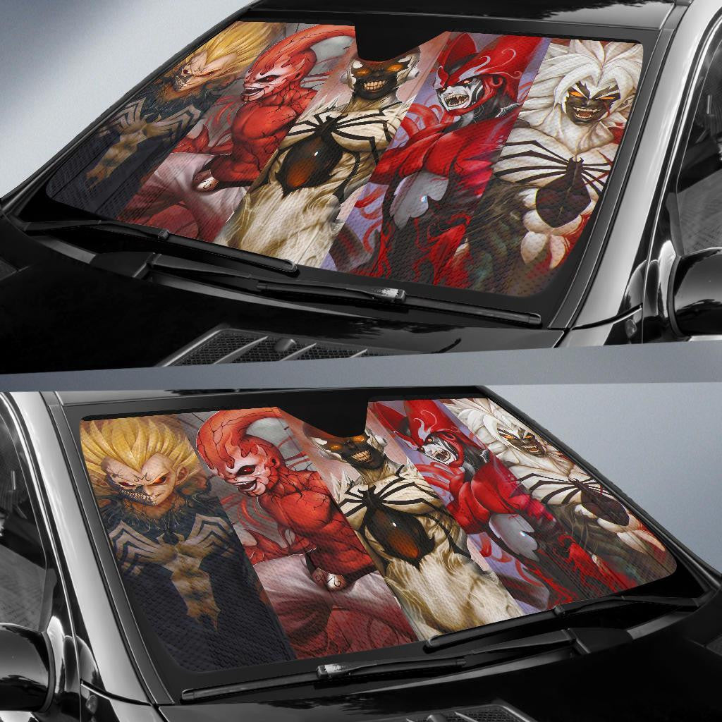 Dragon Ball Windshield Shade Dragon Ball Cross Over Venom Car Sun Shade Dragon Ball Car Sun Shade