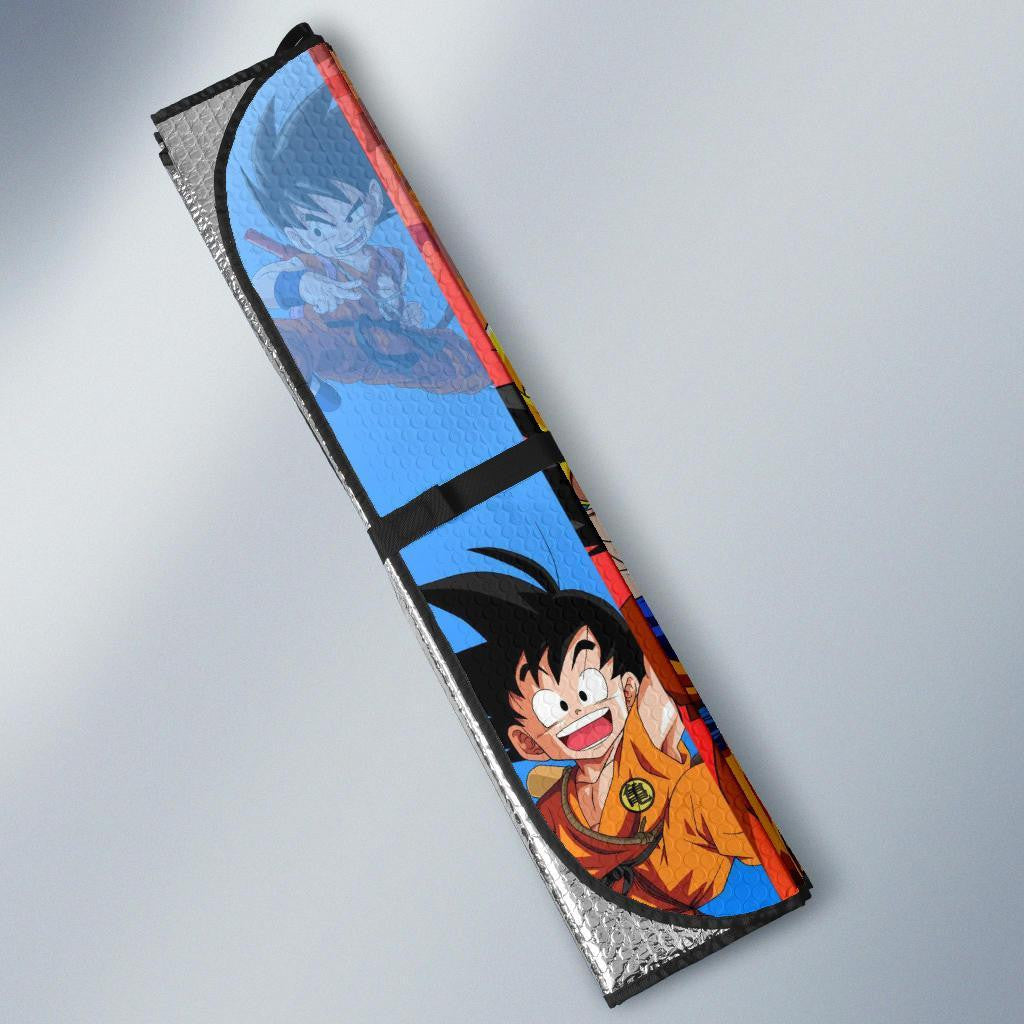 Dragon Ball Windshield Shade Goku Evolution Car Sun Shade Dragon Ball Car Sun Shade