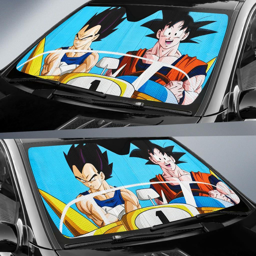 Dragon Ball Windshield Shade Gokun Driver Vegetan Vintage Car Sun Shade Dragon Ball Car Sun Shade