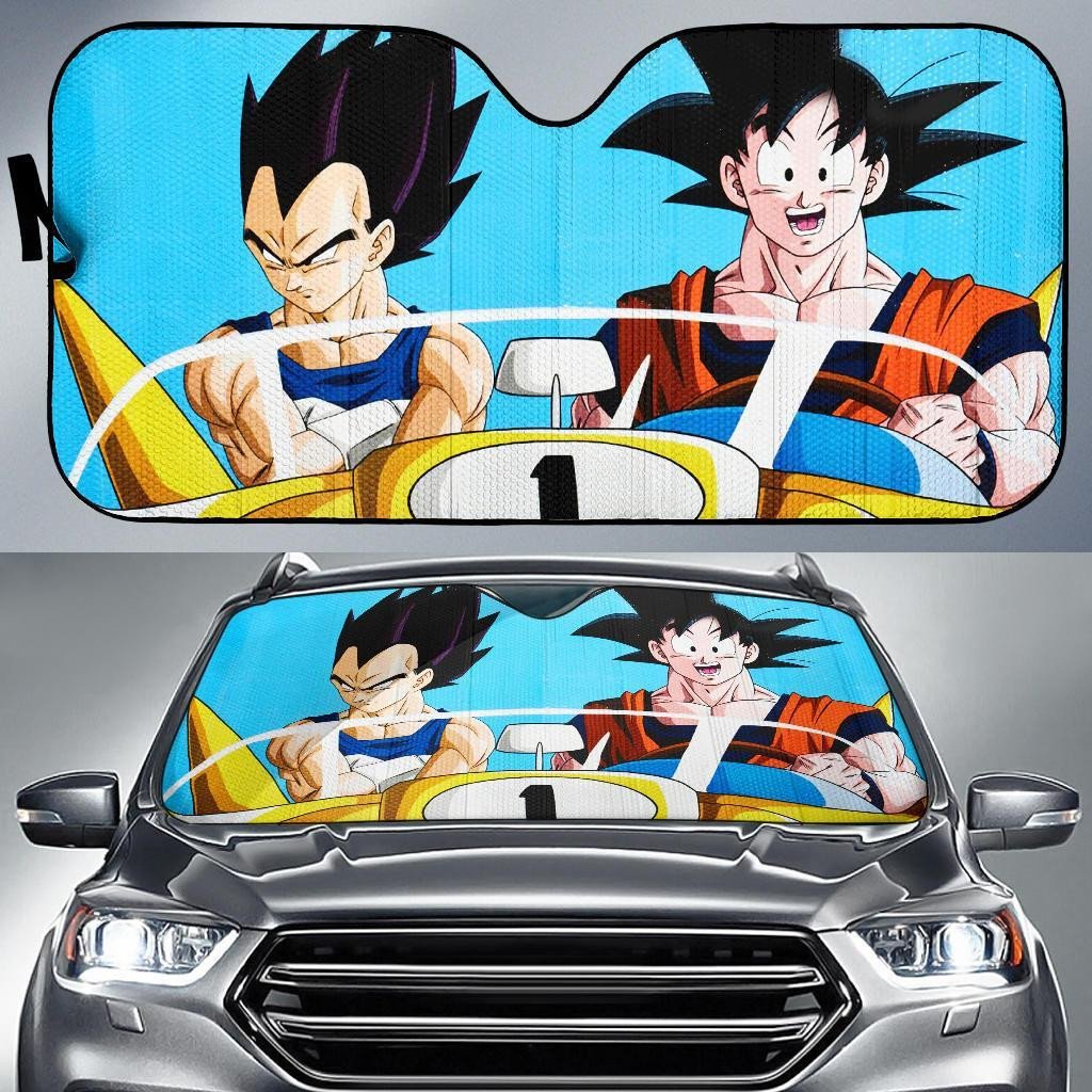 Dragon Ball Windshield Shade Gokun Driver Vegetan Vintage Car Sun Shade Dragon Ball Car Sun Shade