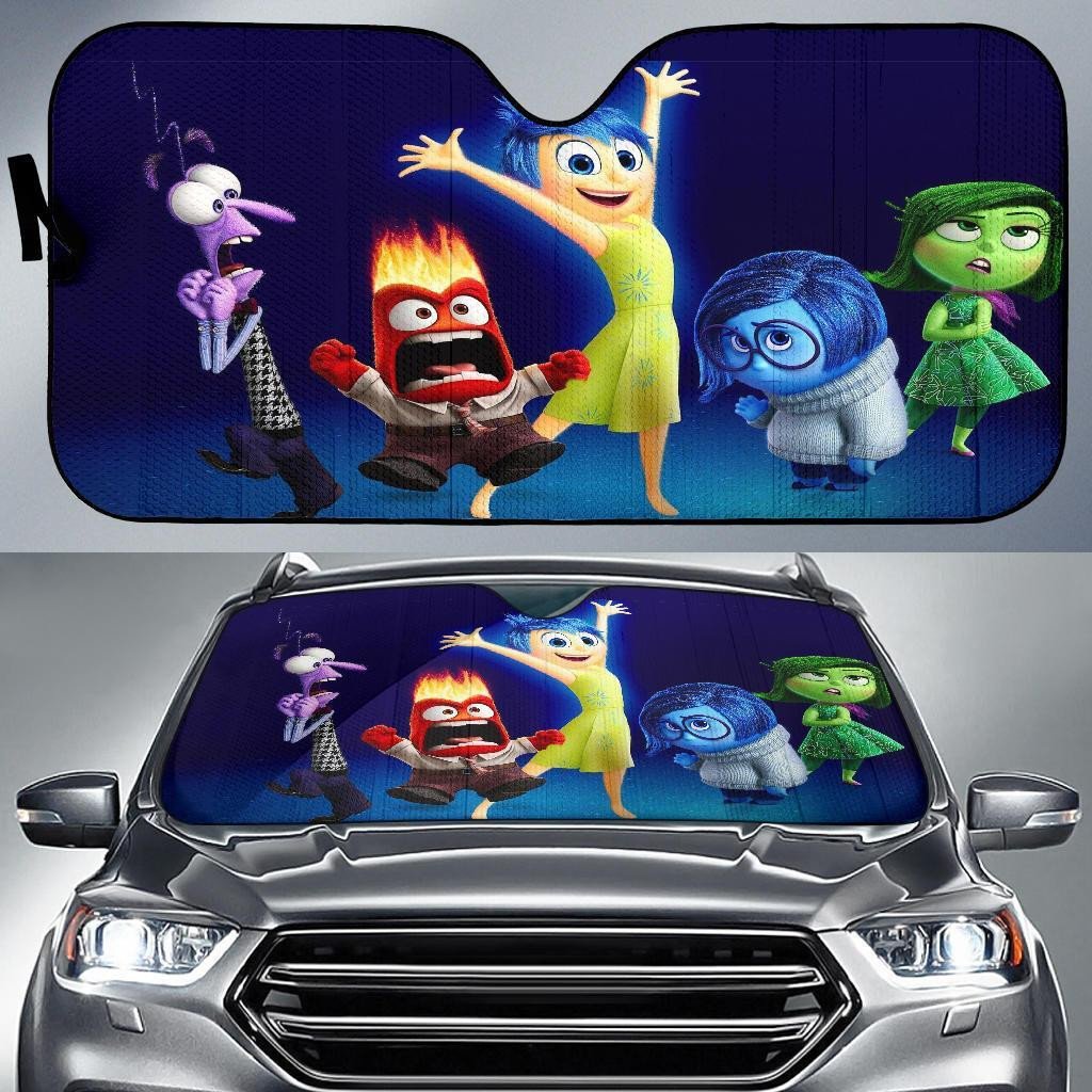 DN Windshield Shade Inside Out Emotions Car Sun Shade DN Car Sun Shade ...