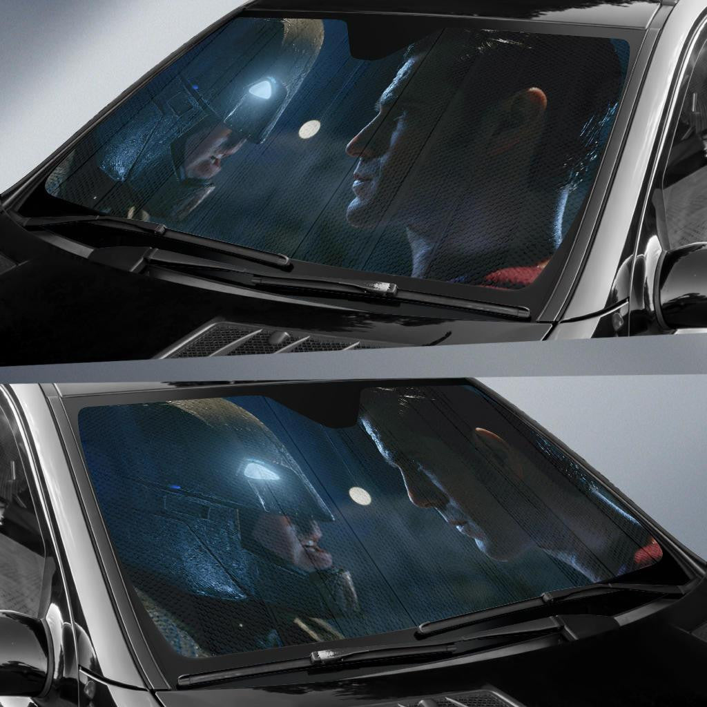  DC Windshield Shade Batman Vs Superman War Car Sun Shade DC Car Sun Shade