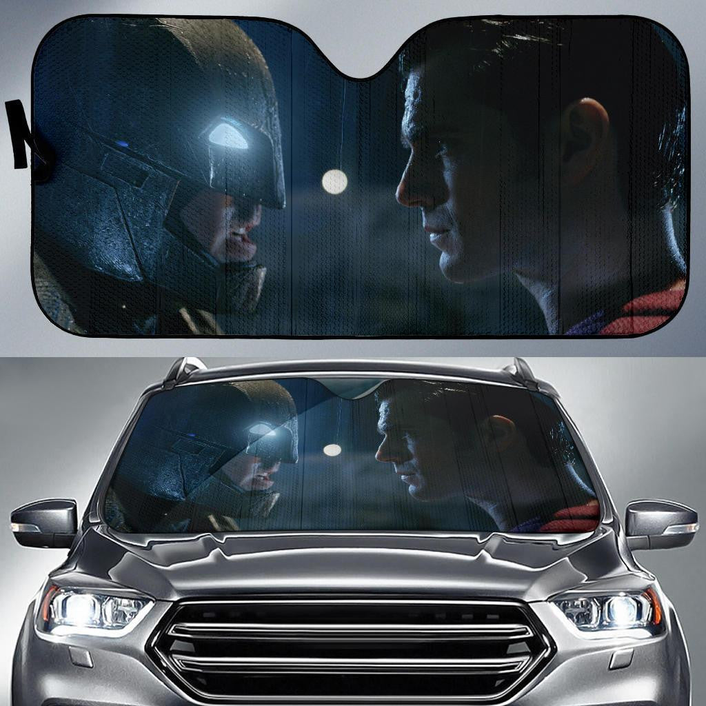  DC Windshield Shade Batman Vs Superman War Car Sun Shade DC Car Sun Shade