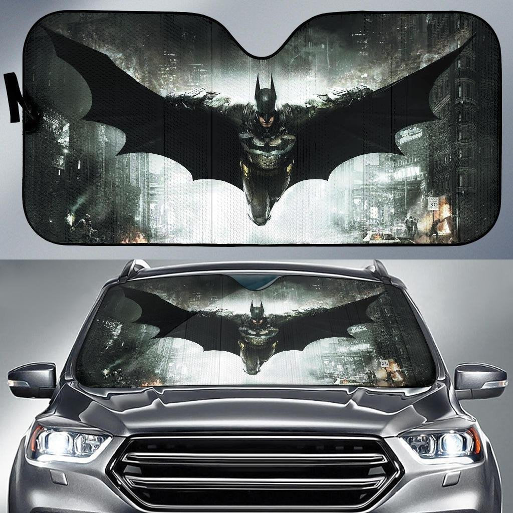  DC Batman Windshield Shade Batman Movie Black Car Sun Shade DC Batman Car Sun Shade