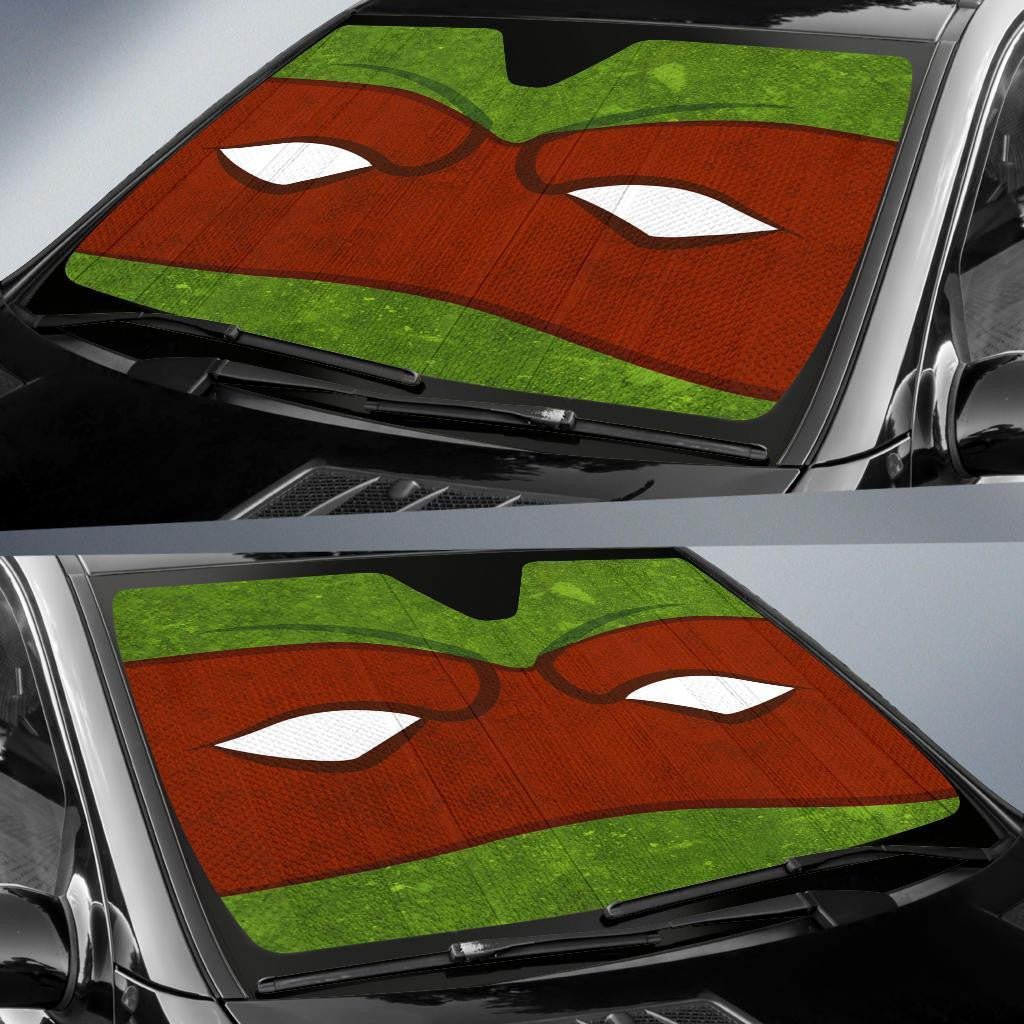 TMNT Windshield Shade TMNT Face Mask Car Sun Shade TMNT Car Sun Shade