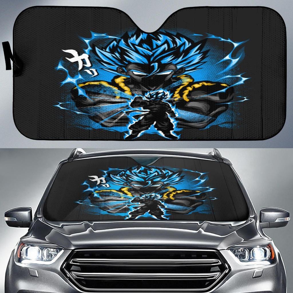 Dragon Ball Windshield Shade Gogeta Blue Dragon Ball Car Sun Shade Dragon Ball Car Sun Shade