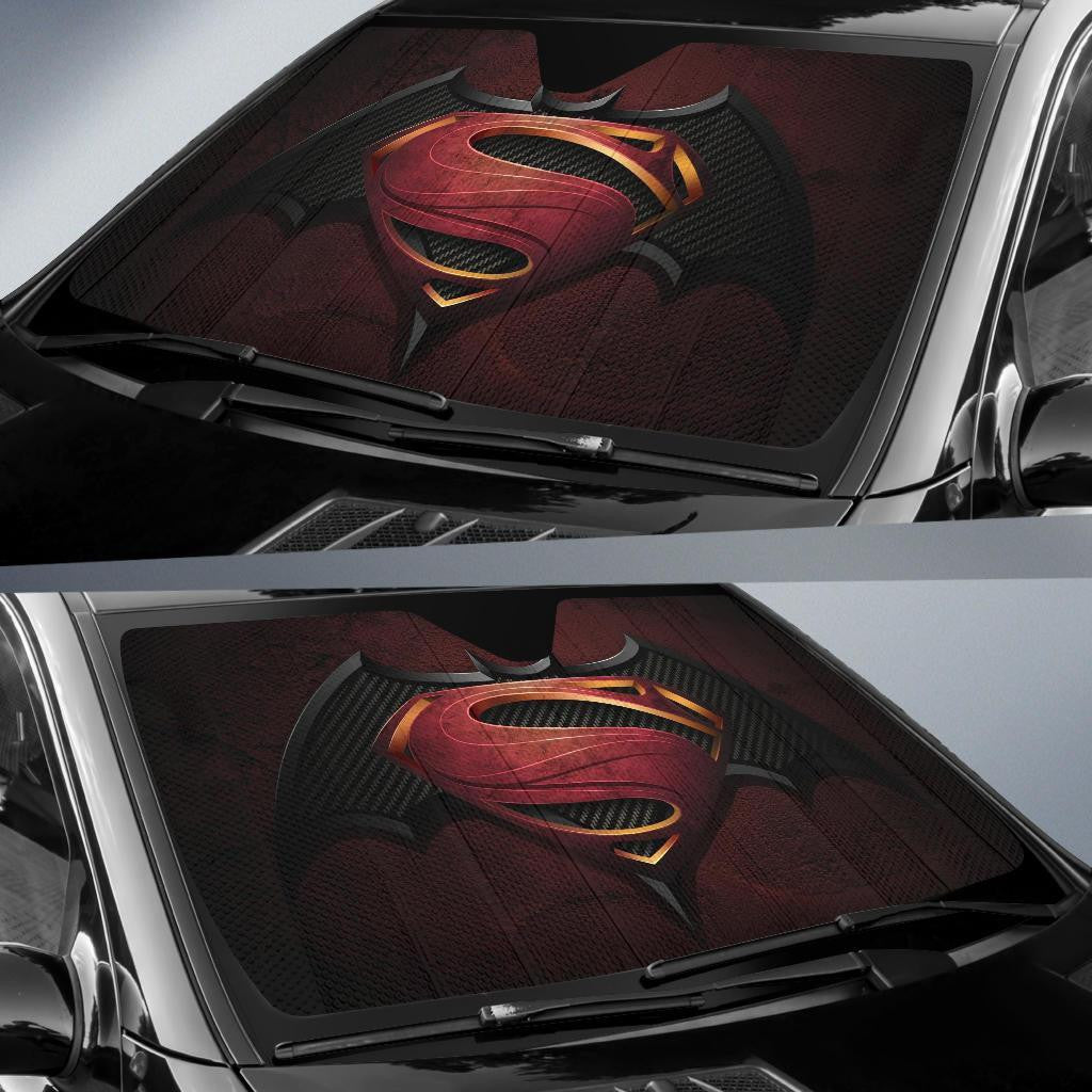  DC Windshield Shade Batman Vs Superman Car Sun Shade DC Car Sun Shade