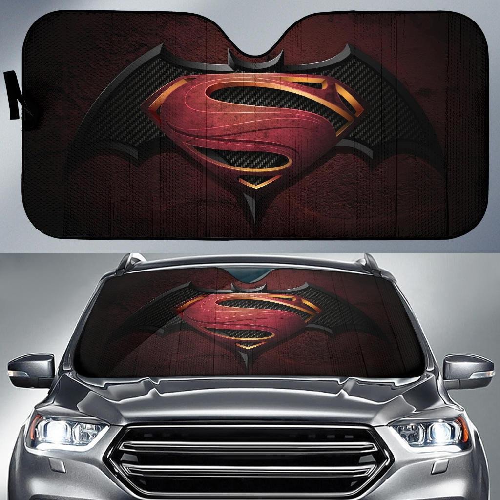  DC Windshield Shade Batman Vs Superman Car Sun Shade DC Car Sun Shade