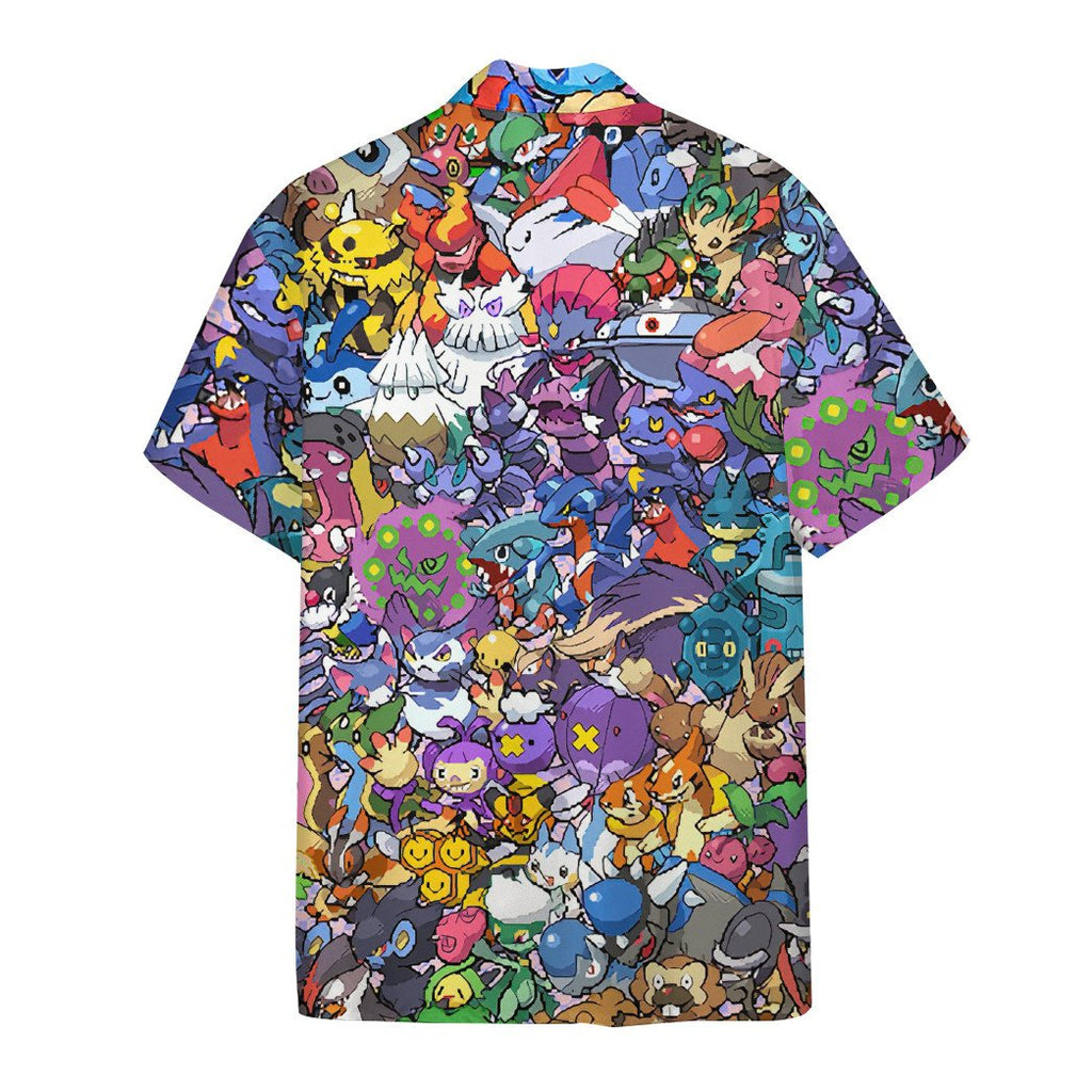  Pokemon Hawaiian Shirt All The Pokemon Hawaii Shirt Pokemon Aloha Shirt 