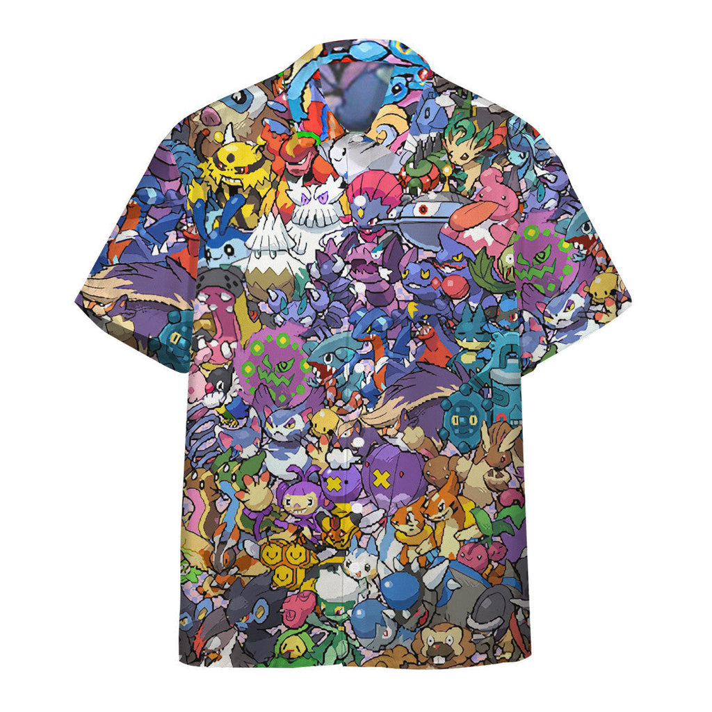  Pokemon Hawaiian Shirt All The Pokemon Hawaii Shirt Pokemon Aloha Shirt 