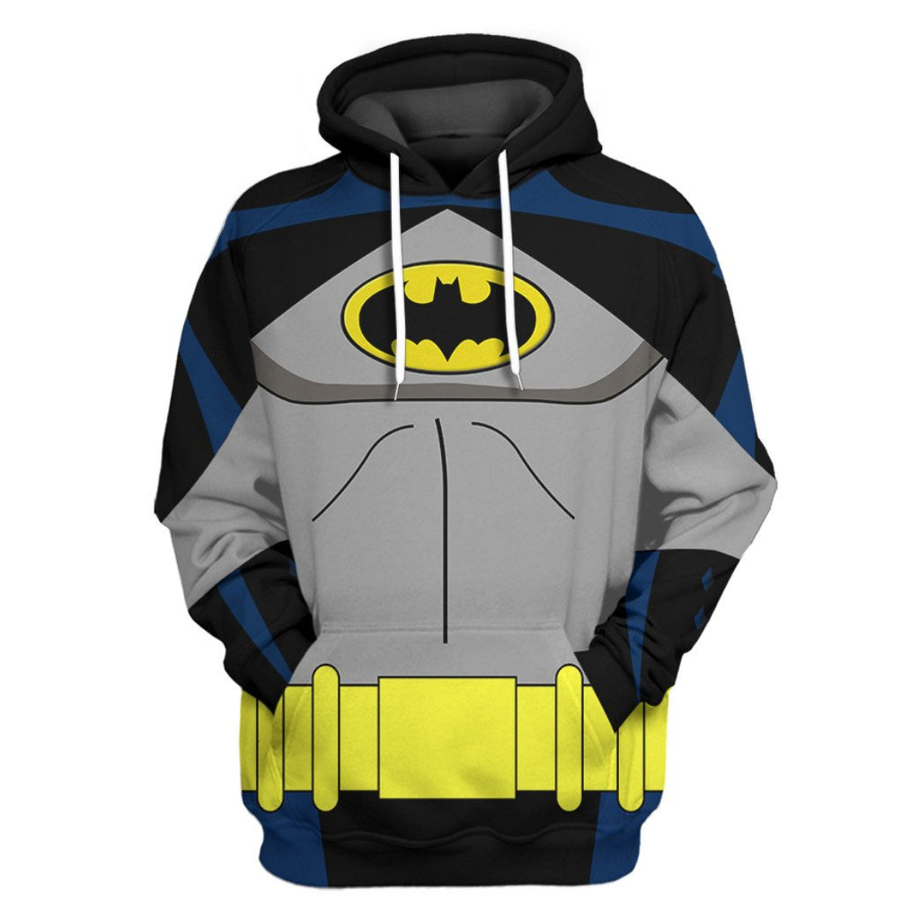  Batman Hoodie Batman The Animated Series Suit Costume Hoodie Batman Shirt