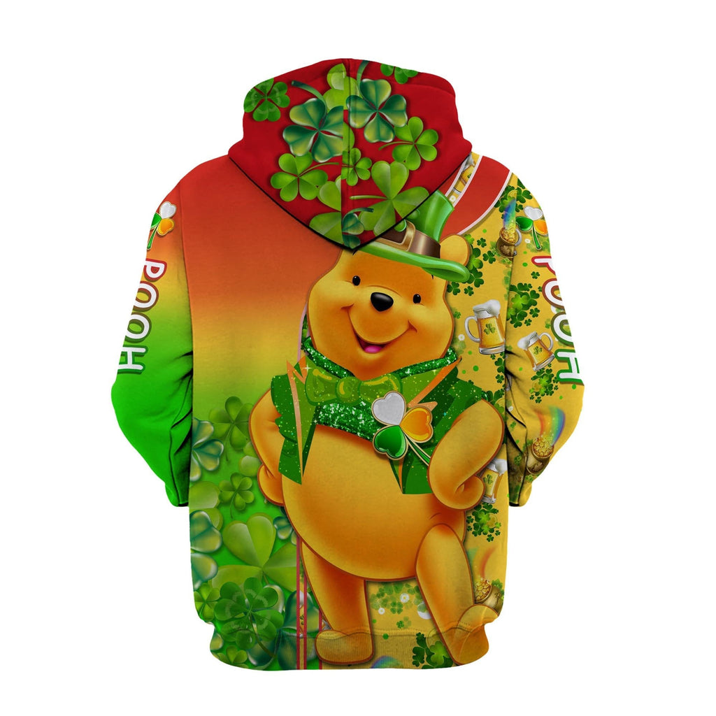  St Patrick Day DN Hoodie St Patrick Day Winniw The Pooh Hoodie