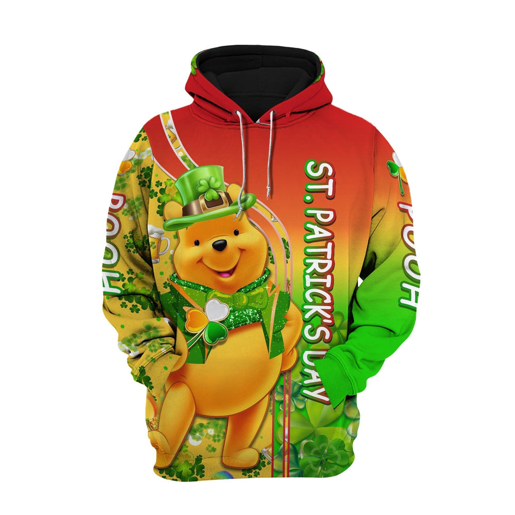  St Patrick Day DN Hoodie St Patrick Day Winniw The Pooh Hoodie