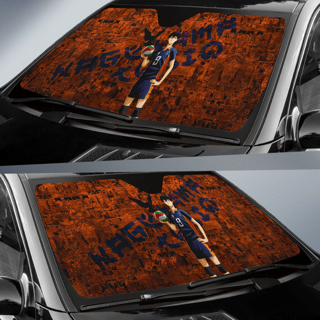 Haikyuu Windshield Shade Tobio Kageyama Haikyuu Car Sun Shade Haikyuu Car Sun Shade