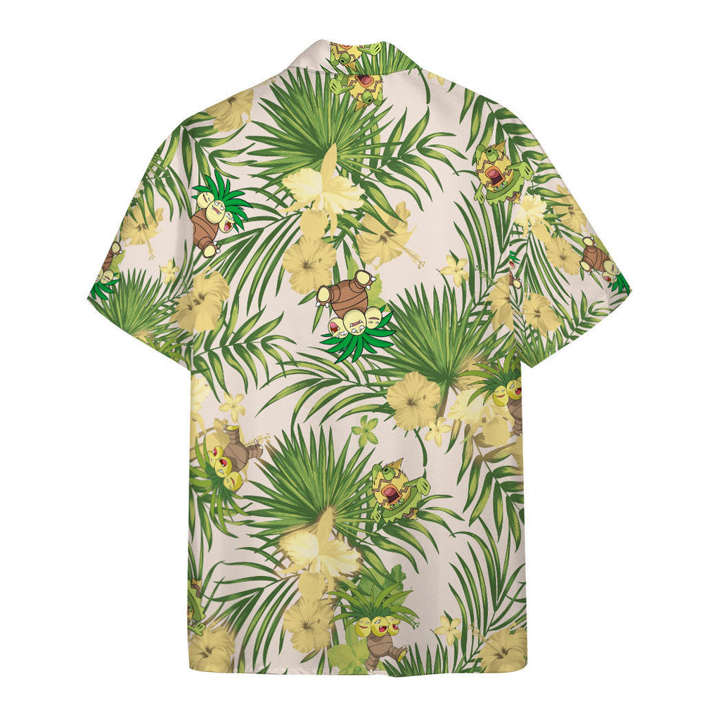  Pokemon Hawaiian Shirt Exeggutor Palm Leafs Hawaii Shirt Pokemon Aloha Shirt 