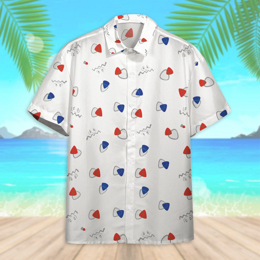  Pokemon Hawaiian Shirt Togepi Egg Pattern White Hawaii Shirt Pokemon Aloha Shirt 