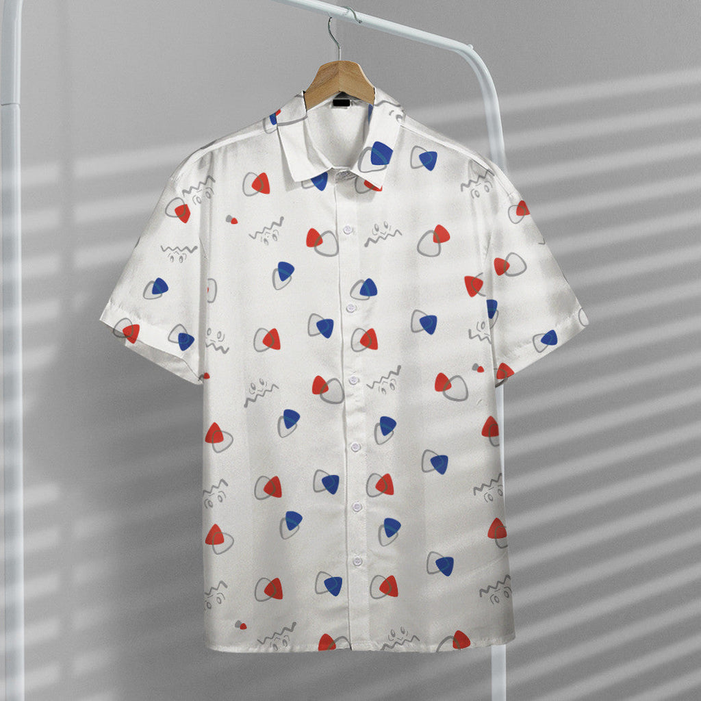  Pokemon Hawaiian Shirt Togepi Egg Pattern White Hawaii Shirt Pokemon Aloha Shirt 