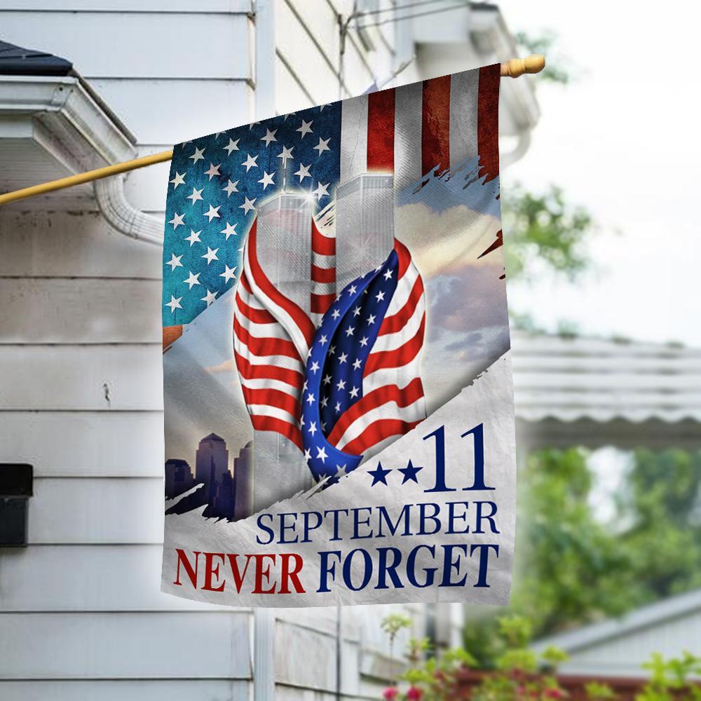 Gifury Patriot Day Garden Flag September 11th Flag September 11th Never Forget World Trade Center House Flag Patriot Day Flags 2022