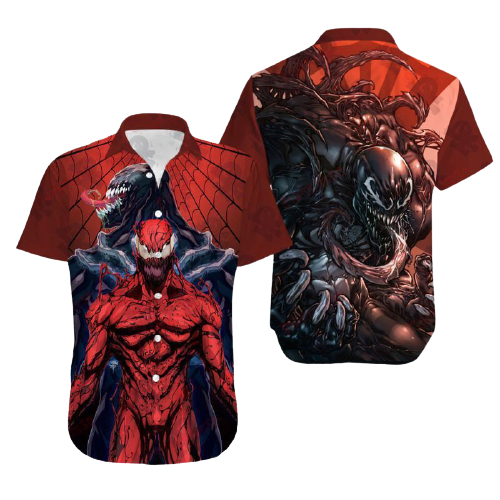 MV Venom Hawaiian Shirt Venom And Carnage Hawaii Aloha Shirt