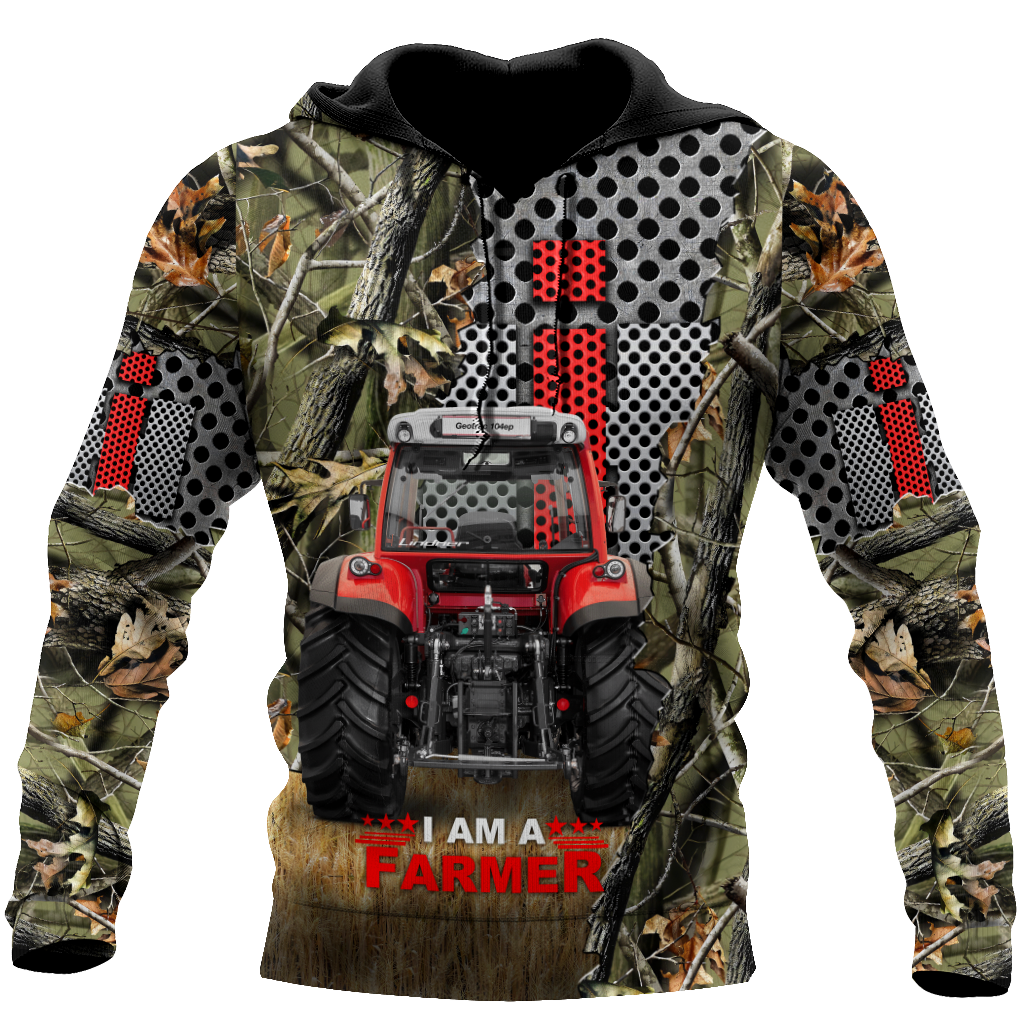 Gifury Farmer Hoodie Farmer Apparel I'm A Farmer Tractor 3d Hoodie 2023