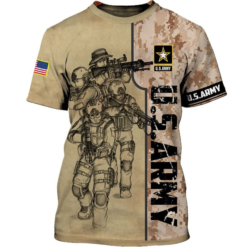 U.S Army Veteran Hoodie Military Hoodie Soldiers Brothers 3D Shirt Apparel
