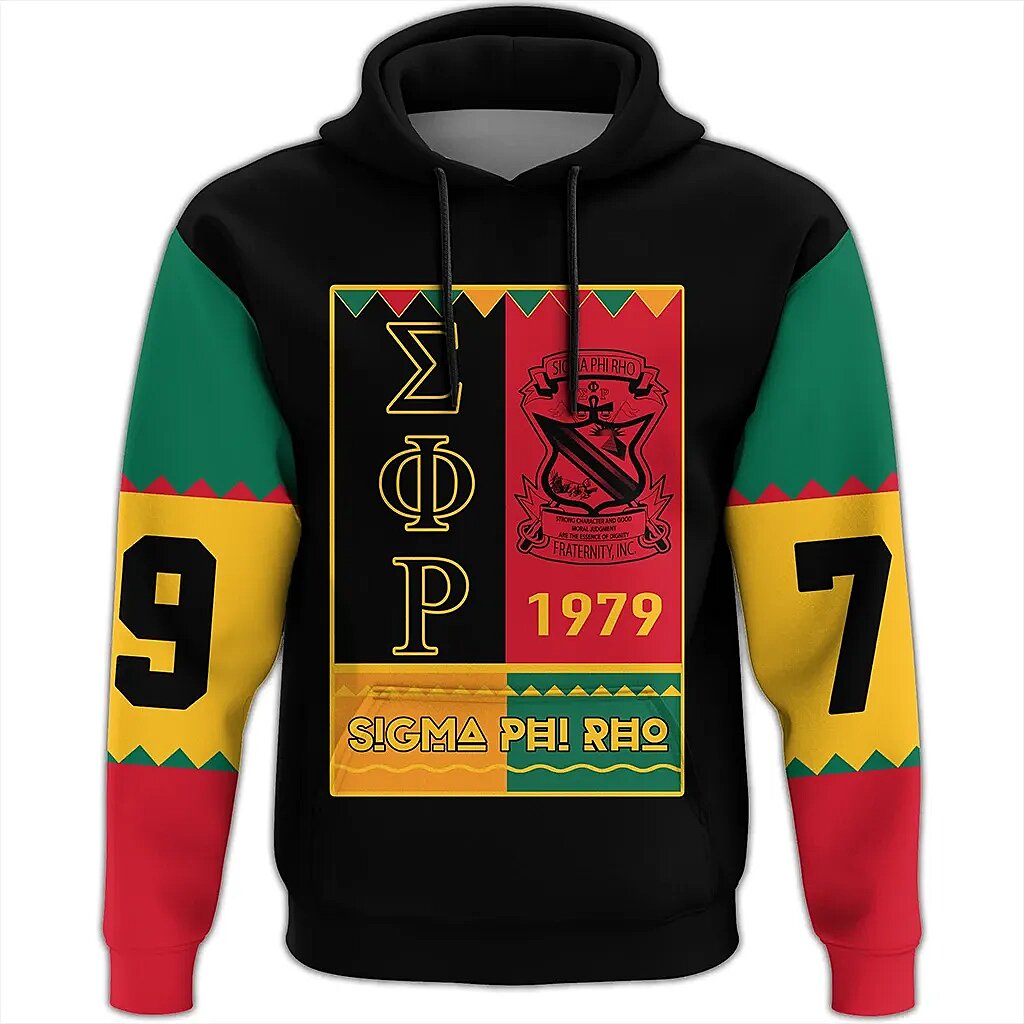 Black History Month Hoodie Sigma Phi Rho Black History Month 1979 Hoodie