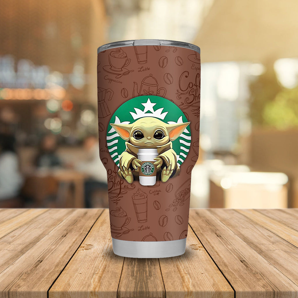  SW Tumbler Yoda Baby Yoda Do or Do Not There Is No Try SW Yoda Tumbler Funny Coffee SW Travel Mug 2026