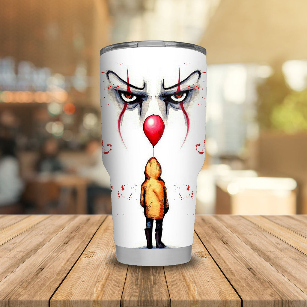  Horror Tumbler It Pennywise S.King's Movie Tumbler Cup Cool Awesome IT Travel Mug 2026