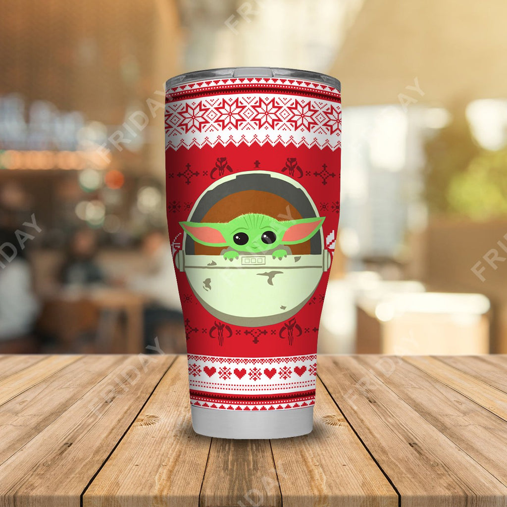 SW Baby Red Christmas Pattern Tumbler