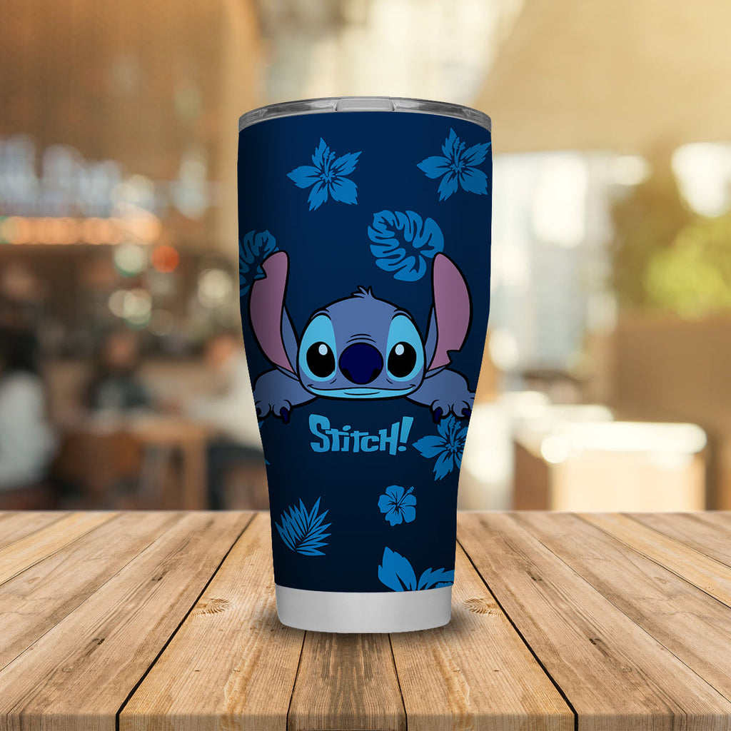 Stitch Tumbler Adorable Stitch Tumbler Cup Cute High Quality DN Travel Mug