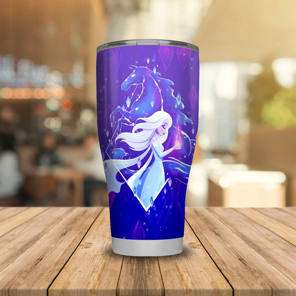  DN Tumbler Frozen Snowflakes Tumbler Cup Amazing DN Frozen Tumblers Elsa Tumbler Cup