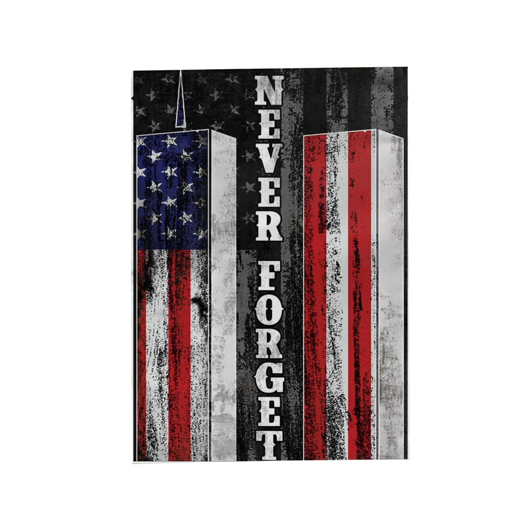 Gifury Patriot Day Garden Flag September 11th Flags Never Forget World Trade Center Towers House Flag Patriot Day House Flag 2022