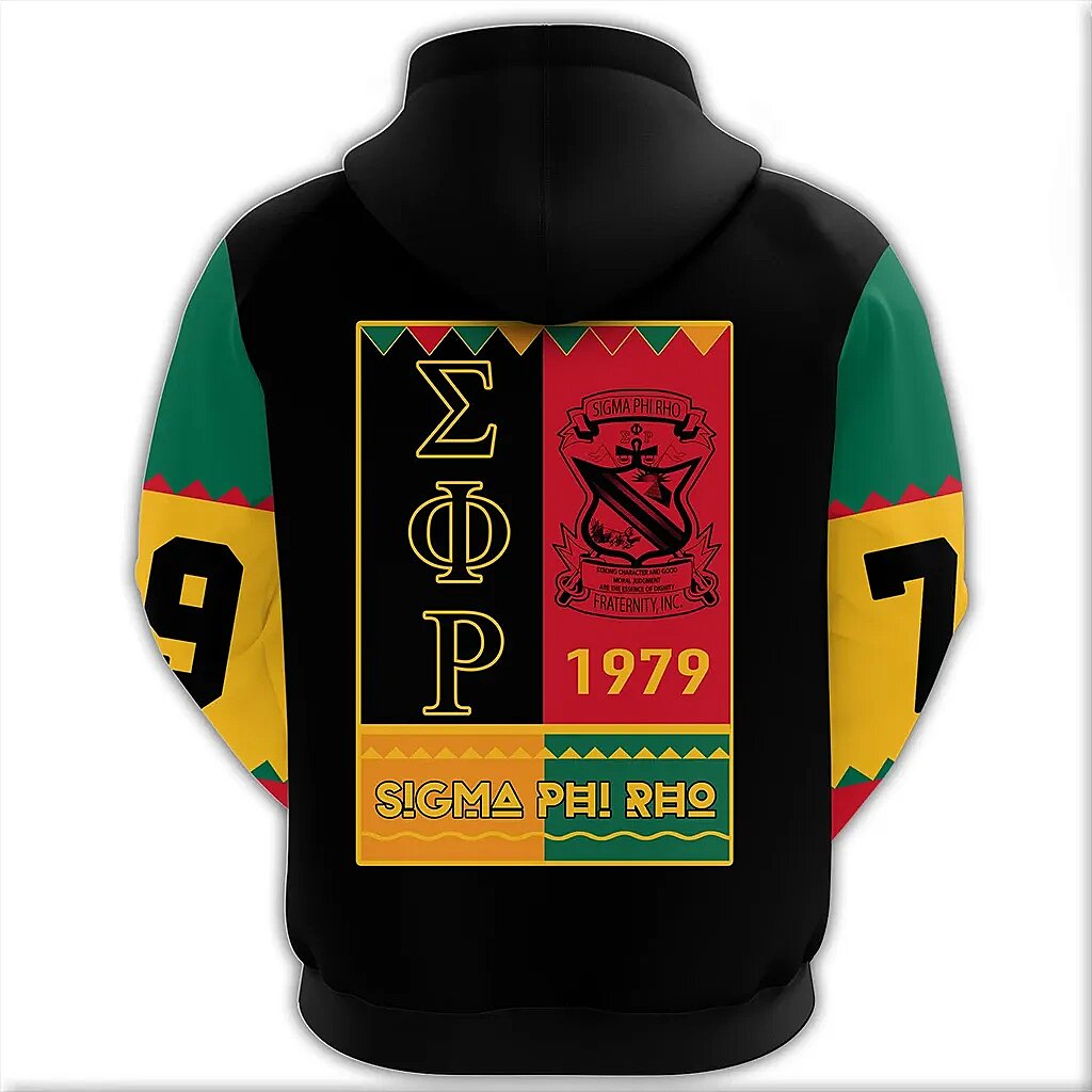 Black History Month Hoodie Sigma Phi Rho Black History Month 1979 Hoodie