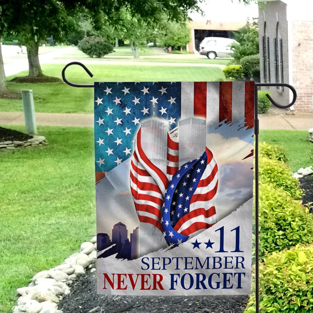 Gifury Patriot Day Garden Flag September 11th Flag September 11th Never Forget World Trade Center House Flag Patriot Day Flags 2022